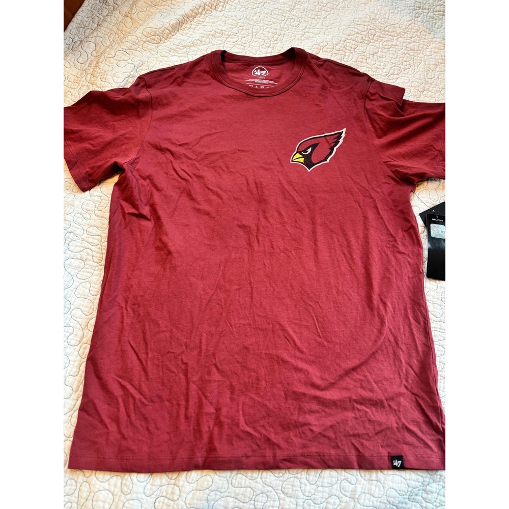 47 Brand Mens Arizona Cardinals NFL Football Shirt Size Large